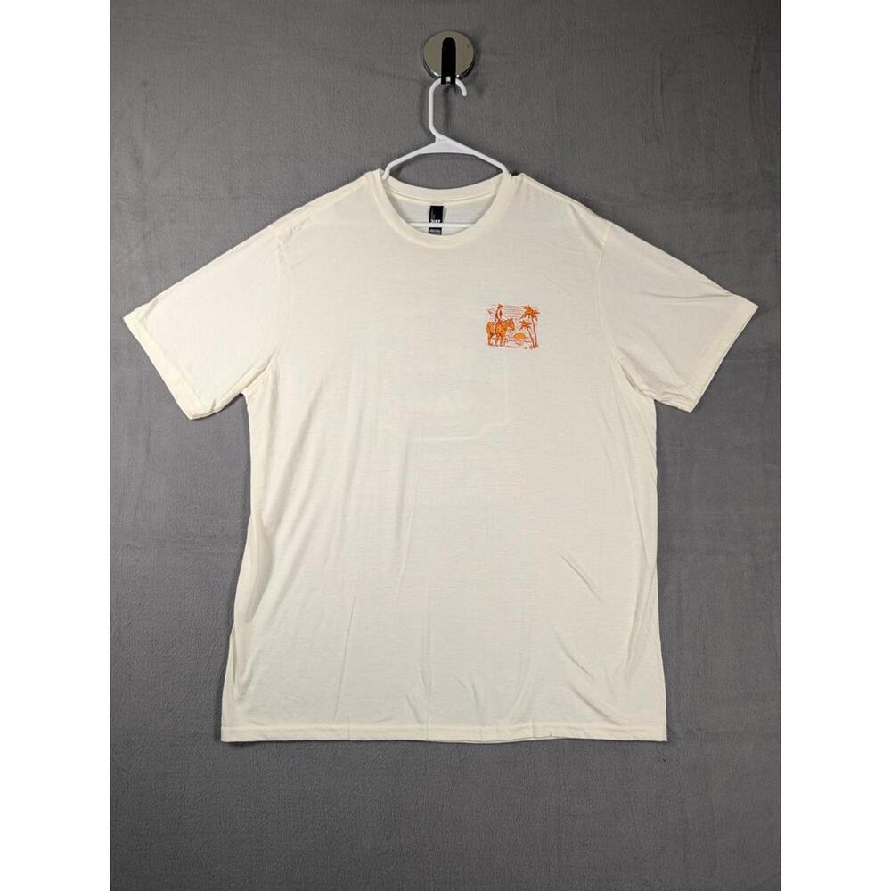 Gulf Coast Jam Mens 2XL Cream 2023 Concert Tour Country Music T Shirt Hardy New - Picture 2 of 8